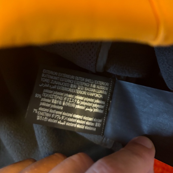 Zara bright yellow tangerine hooded technical jacket parka NWOT - Picture 11 of 15